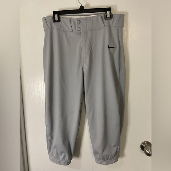 Nike Vapor Select Baseball High Cut Pants Men's Gray Size L Dri Fit. NWT - Picture 1 of 11